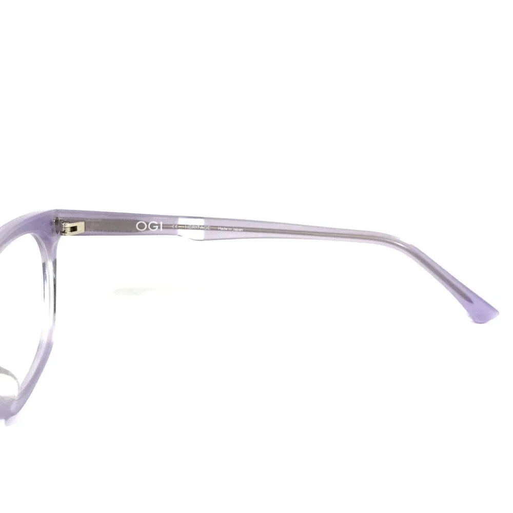 OGI Eyeglasses Frames HERITAGE 9121/2235 Lilac Bloom Purple Cat Eye 49-18-140